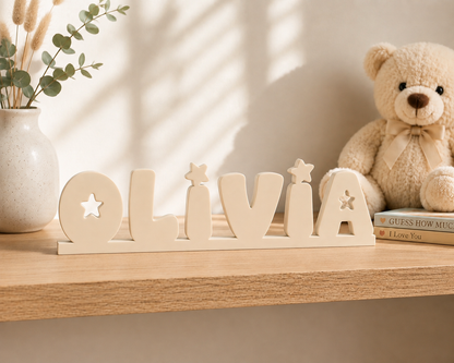 Personalised 3D Printed Name Sign